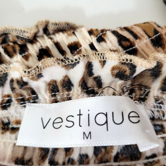 Vestique Animal Print Mini Dress - Picture 4 of 4